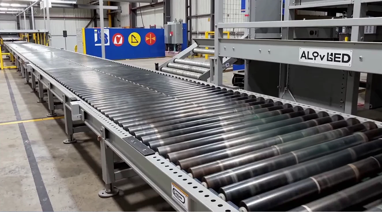 Jushi Automation Powered Roller Conveyor